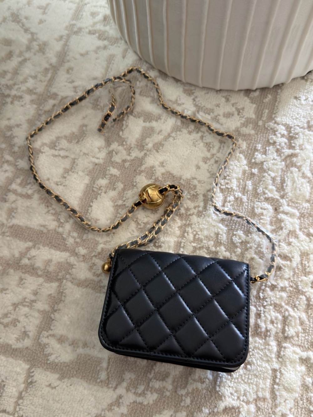 Chanel makeup bag black Mini (5”x4”) - Picture 2 of 3